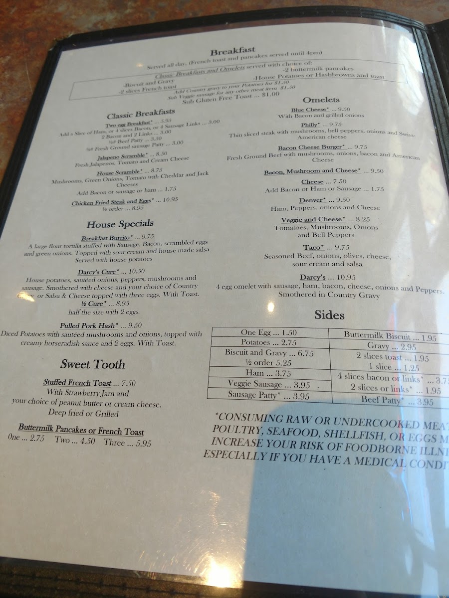 Darcy's Restaurant & Bar Menu - Image 4